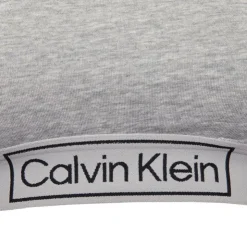 CALVIN KLEIN Brassière coton gris chiné Femme GRIS CLAIR Online