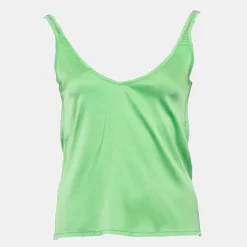 DIXIE Caraco satiné light green col v Femme VERT Online