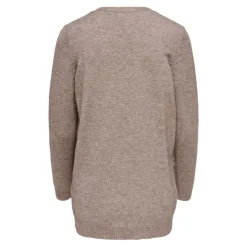 ONLY Cardigan maille lesly avec poches col V Femme BEIGE New