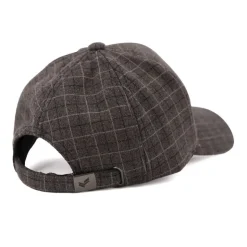 KAPORAL Casquette à carreaux style prince de galles en feutre Homme MARRON Clearance