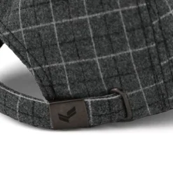 KAPORAL Casquette à carreaux style prince de galles en feutre Homme GRIS Clearance