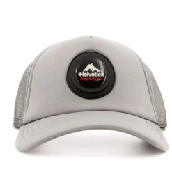 HELVETICA Casquette Aaron logo sous bulle Homme GRIS Sale