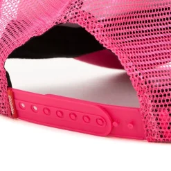 HELVETICA Casquette Aaron logo sous bulle Homme ROSE