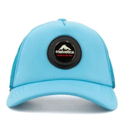 HELVETICA Casquette Aaron logo sous bulle Homme BLEU Best