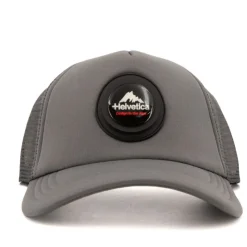 HELVETICA Casquette Aaron logo sous bulle Homme GRIS FONCE Online