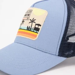 DEELUXE 74 Casquette e summer time avec illustration Homme BLEU Hot