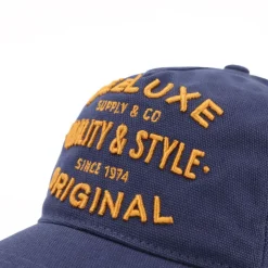 DEELUXE 74 Casquette clifton bleu jean Homme BLEU PETROLE Best