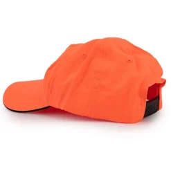 US POLO Casquette coton tissu logo brodé avec liseré Eliot Mixte ORANGE Hot