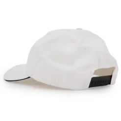 US POLO Casquette coton tissu logo brodé avec liseré Eliot Mixte BLANC Outlet