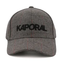 KAPORAL Casquette en feutre à carreaux Jayden Homme GRIS Best