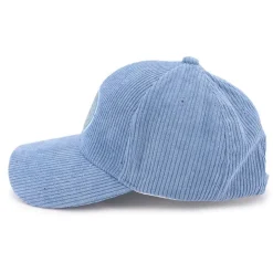 BILL TORNADE Casquette en tissu côtelé avec logo blason Homme BLEU CLAIR Clearance