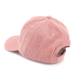 BILL TORNADE Casquette en tissu côtelé avec logo blason Homme ROSE Best