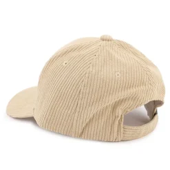 BILL TORNADE Casquette en tissu côtelé avec logo blason Homme BEIGE Hot