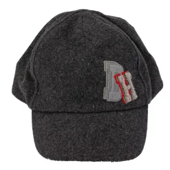 DANIEL HECHTER Casquette feutrée avec logo stylisé fausse fourrure et brodé Enfant GRIS FONCE Discount
