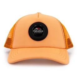 HELVETICA Casquette Trucker 22 Aaron Mixte ORANGE Clearance