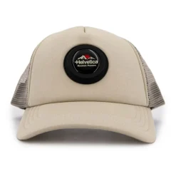 HELVETICA Casquette Trucker 22 Aaron Mixte BEIGE Hot