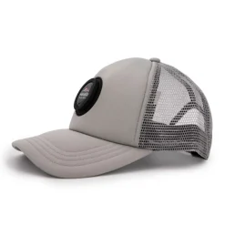 HELVETICA Casquette Trucker 22 Aaron Mixte GRIS CLAIR New