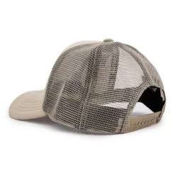HELVETICA Casquette Trucker Elio Mixte GRIS CLAIR New