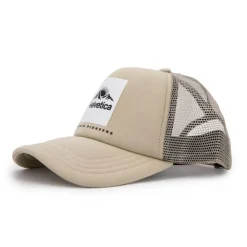 HELVETICA Casquette Trucker Minos Mixte BEIGE Best