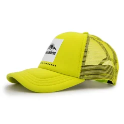 HELVETICA Casquette Trucker Minos Mixte JAUNE