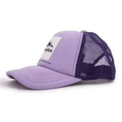 HELVETICA Casquette Trucker Minos Mixte VIOLET Discount