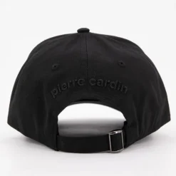 PIERRE CARDIN Casquette uni logo brodé réglable Homme NOIR Hot