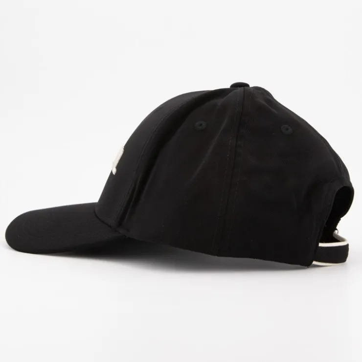 KAPORAL Casquette unie logo coloré brodé irfane Homme NOIR