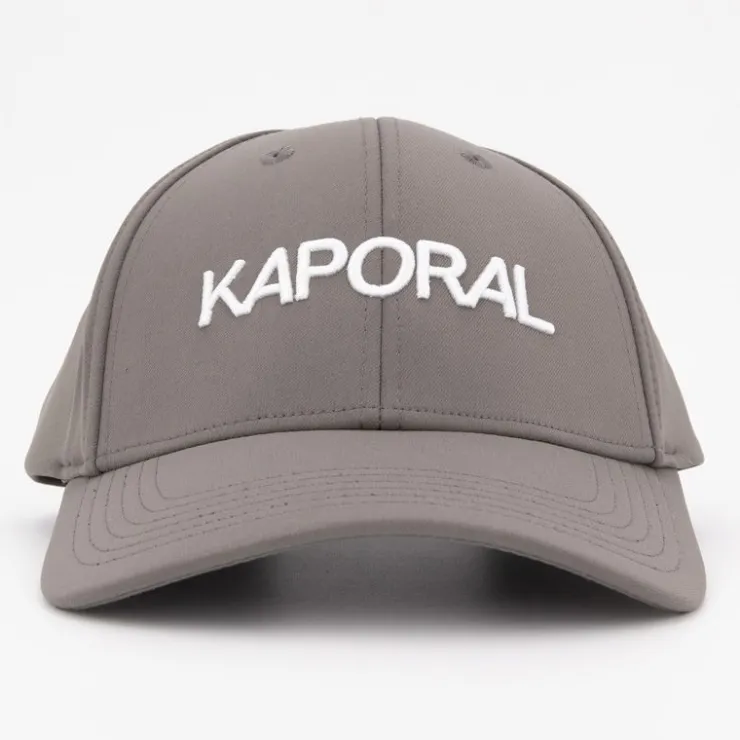 KAPORAL Casquette unie logo coloré brodé irfane Homme GRIS Online