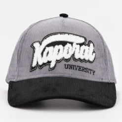KAPORAL Casquette velour virginien 318231 Homme GRIS New