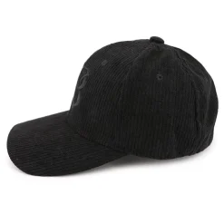 BILL TORNADE Casquette velours cotelé logo brodé Homme NOIR Clearance