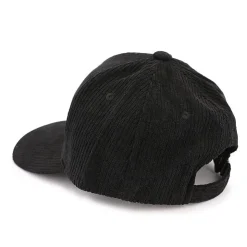 BILL TORNADE Casquette velours cotelé logo brodé Homme NOIR Clearance