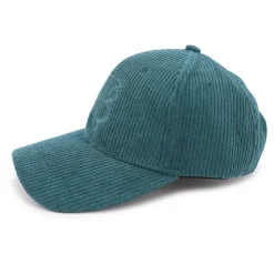 BILL TORNADE Casquette velours cotelé logo brodé Homme VERT FONCE Best