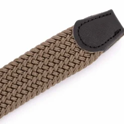 BILL TORNADE Ceinture elasthanne sans trou colore Homme MARRON Online