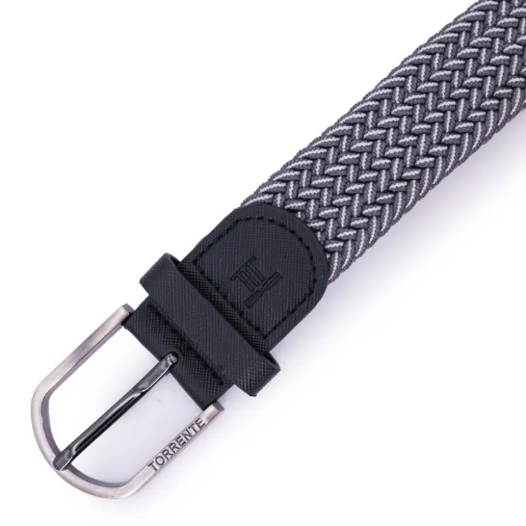 TORRENTE Ceinture elastique Homme MARRON New