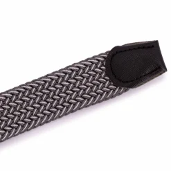BILL TORNADE Ceinture tressée bouclé argenté Homme GRIS Discount