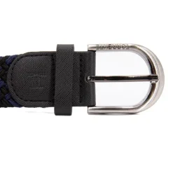 TORRENTE Ceinture tressée en tissu Homme BLEU PETROLE Online