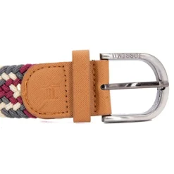 TORRENTE Ceinture tressée en tissu Homme BORDEAUX Sale
