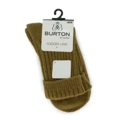 BURTON OF LONDON Chacha paire de chaussettes ultra doux Femme KAKI Best