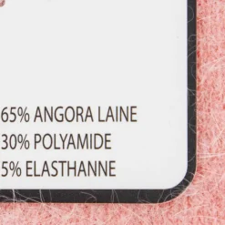 RODIER Chaussette angora cindelle Femme ROSE CLAIR Sale