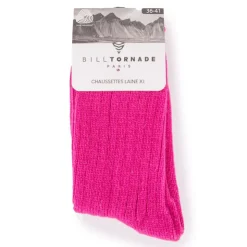 BILL TORNADE Chaussette laine mélangée 18512 Femme ROSE