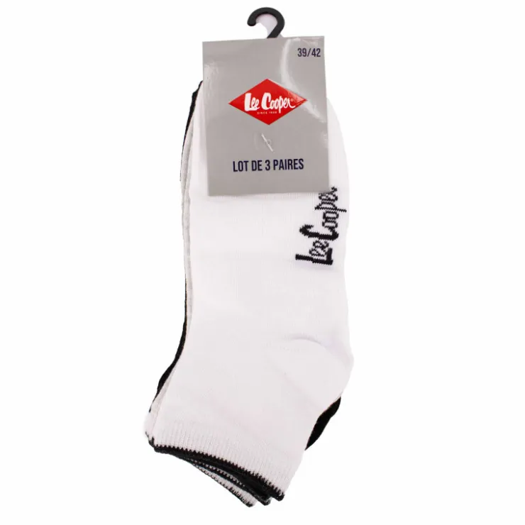 LEE COOPER Chaussette lot x3 nolan Homme MULTICOLORE Sale