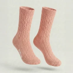 BURTON OF LONDON Chaussette massillia Femme ROSE Discount