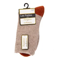 LES PETITES...PARIS Chaussette pois carelle Femme GRIS Clearance