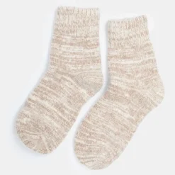 CHANTAL THOMASS Chaussette ultra doux satine Femme MARRON CLAIR Outlet