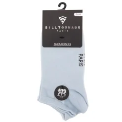 BILL TORNADE Chaussette x3 pastel Femme BLEU CLAIR Outlet