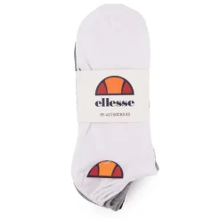 ELLESSE Chaussettes courtes imprimé logo coloré x3 Homme MULTICOLORE Online