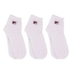 FILA Chaussettes courtes lot de 3 Homme BLANC Hot