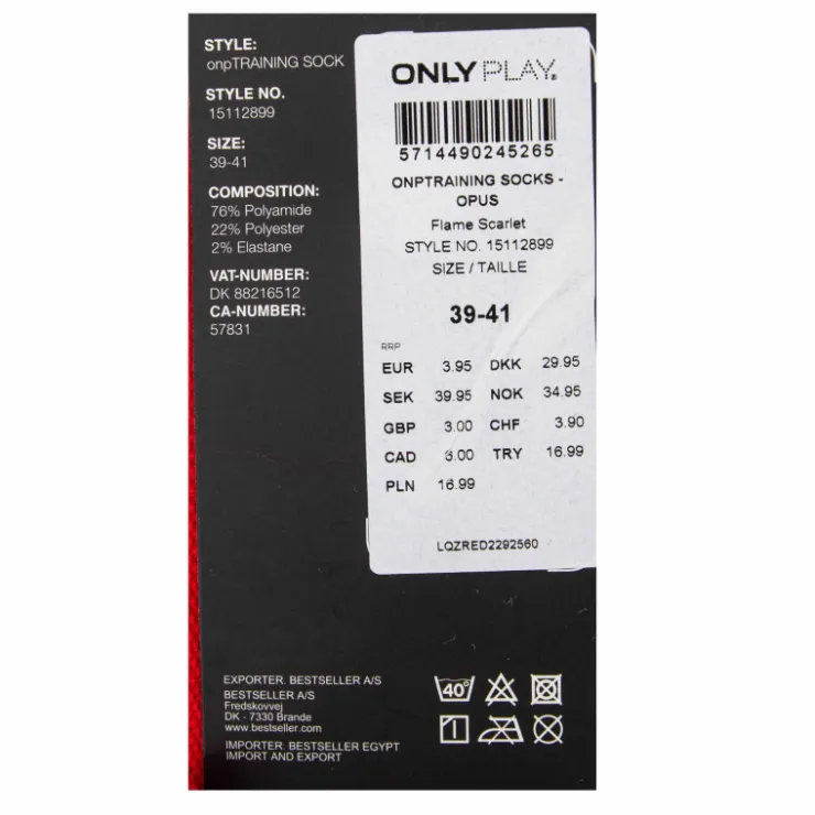 ONLY PLAY Chaussettes de sport Femme BLEU Online