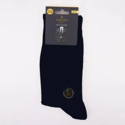 TORRENTE Chaussettes fil d'ecosse colors 24001 Homme BLEU PETROLE Sale
