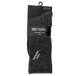 CHEVIGNON Chaussettes hautes Cataldo Unies Homme GRIS FONCE Outlet
